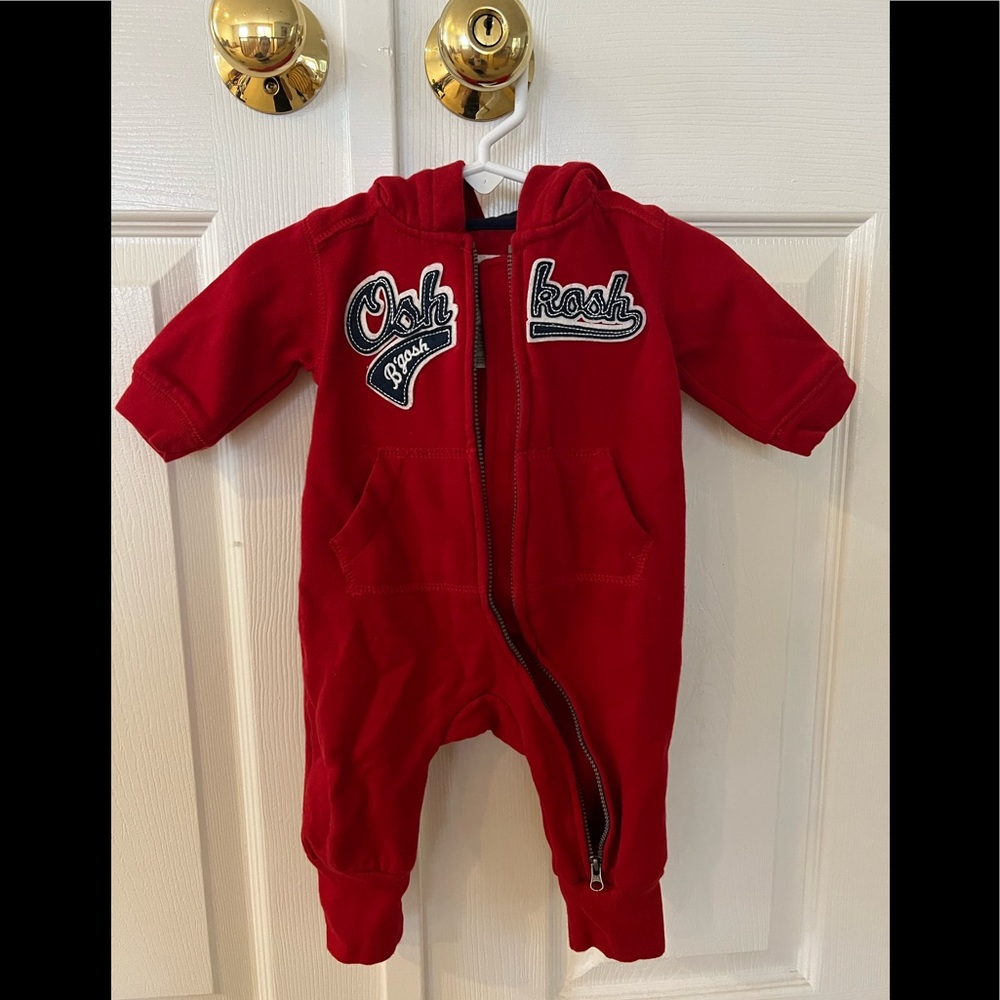 3 Oshkosh Baby clothes with a bonus bodysuit.  Total for for $16.00.